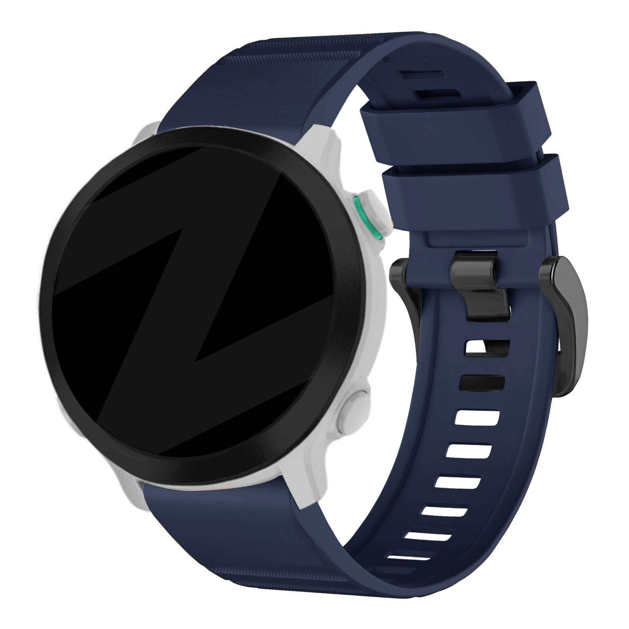 Bandz Garmin Fenix 8 Pro - 47mm Silikonarmband mit Schnalle (Dunkel Blau)