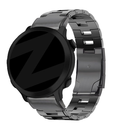 Bandz Garmin Approach S62 Titanium Link Strap (Grey)