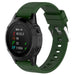 Correa silicona brillante Garmin Fenix 7x (verde militar)