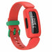Bracelet silicone Fitbit Ace 3 (rouge/vert)