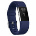 Correa silicona Fitbit Charge 2 (azul oscuro)