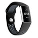Correa deportiva Fitbit Charge 3 (negro gris)