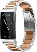Correa acero Fitbit Charge 4 (plata/oro rosa)