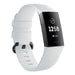 Correa silicona Fitbit Charge 3 (blanca)