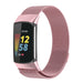 Fitbit Charge 5 Milanese-Armband (Rosa)