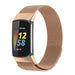 Fitbit Charge 5 Milanese-Armband (Roségold)