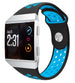 Fitbit Ionic Sportarmband (Schwarz/Blau)
