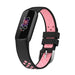 Fitbit Luxe Sportarmband (Schwarz/Rosa)