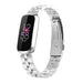 Bracelet acier Fitbit Luxe (argent)