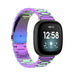 Fitbit Sense Gliederarmband (Regenbogen)
