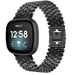 Fitbit Sense Stahl-Fischarmband (Schwarz)