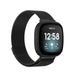 Fitbit Sense Milanese-Armband (Schwarz)