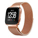Fitbit Versa (2) Milanese band (rosé goud)