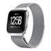 Fitbit Versa (2) Milanese band (zilver)