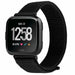 Fitbit Versa / Versa 2 Nylonarmband (Schwarz)
