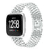 Fitbit Versa / Versa 2 Stahl-Fischarmband (Silber)