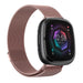 Correa milanesa Fitbit Sense 2 (rosa)
