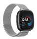 Correa milanesa Fitbit Versa 4 (plata)