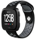 Fitbit Versa (2) sport band (zwart/grijs)