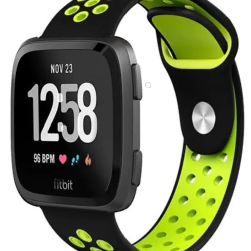 fitbit-versa-sport-armband-schwarz-gruen