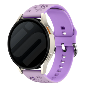 OnePlus Watch 3 - 43mm Flower Silikonarmband (lavendel/ Lila)