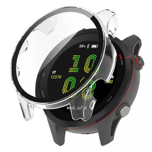 Coque rigide avec verre Garmin Forerunner 255 (transparent)
