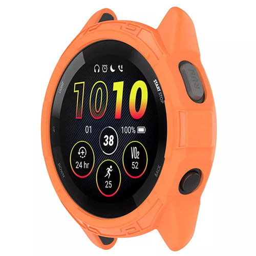 Garmin Forerunner 265 robustes TPU Hülle (Orange)