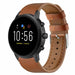 Fossil Gen 5 Lederarmband (glattes Braun)