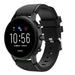 Fossil Gen 4 Explorist (HR) Silikonarmband (Schwarz)
