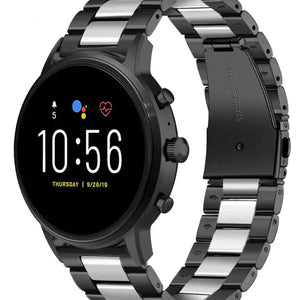 fossil-gen-5-stalen-band-zwart-zilver