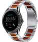 Fossil Gen 5e 44mm Holz/Stahlarmband (Silber)
