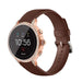 Withings ScanWatch 2 - 38mm leren band (roodbruin)