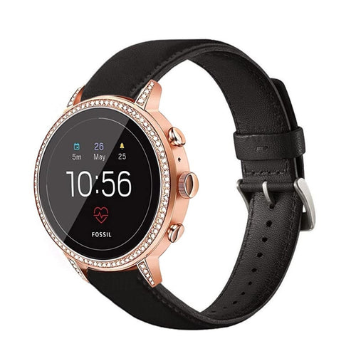 Huawei Watch 5 - 42mm Lederarmband (Schwarz)