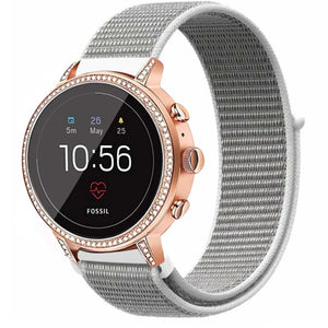Fossil Gen 4 Venture (HR) nylon band (zeeschelp)