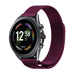 Fossil Gen 6 - 44mm Milanese band (paars)