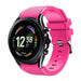 Fossil Gen 6 - 44mm siliconen bandje (knalroze)