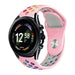 Fossil Gen 6 - 44mm sport band (roze kleurrijk)