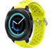 Samsung Gear Sport siliconen bandje met gaatjes (geel)