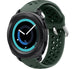 Bracelet silicone avec trous Samsung Gear Sport (vert armée)