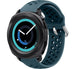 Samsung Gear Sport siliconen bandje met gaatjes (rock green)