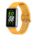 Samsung Galaxy Fit 3 siliconen bandje (geel)