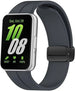 Correa silicona D-buckle Samsung Galaxy Fit 3 (gris oscuro) 