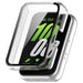 Funda rigido con vidrio Samsung Galaxy Fit 3 (transparente)