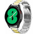 Bracelet acier Samsung Galaxy Watch 4 40mm (argent/or)
