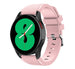 Samsung Galaxy Watch 4 - 40mm Silikonarmband (Hellrosa)