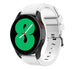 Bracelet silicone Samsung Galaxy Watch 4 40mm (blanc)