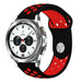Samsung Galaxy Watch 4 - 40mm Sportarmband (Schwarz/Rot)