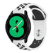 Bracelet sport Samsung Galaxy Watch 4 - 40mm (blanc /noir)