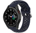 Samsung Galaxy Watch 4 Classic 42mm Silikonarmband mit Löchern (dunkelblau)