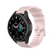 Bracelet silicone luxe 46mm Galaxy Watch 4 Classic 46mm (rose)